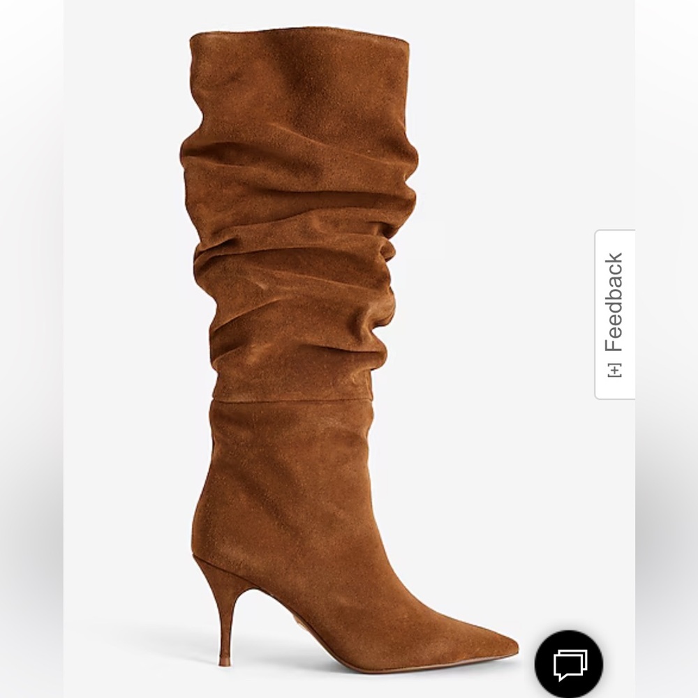 Brand New  cognac express Brian Atwood boots size 7